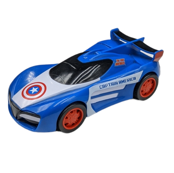 👣4/$20. Captain America Marvel Gainmax Limited Toy Car Plastic - Picture 3 of 8